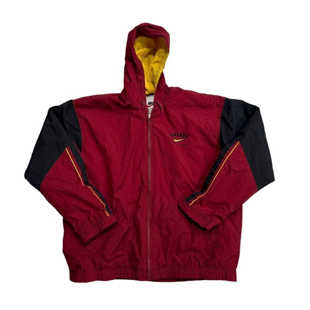 Vintage Nike Swoosh athletic jacket size 2XL